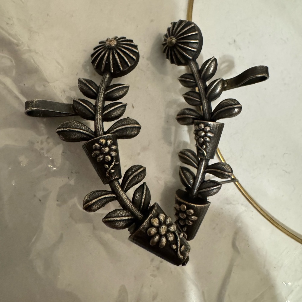 Oxidized ear Cuffs